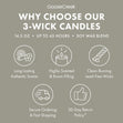 Load image into Gallery viewer, Tombstone Pumpkin 3-Wick Candle
