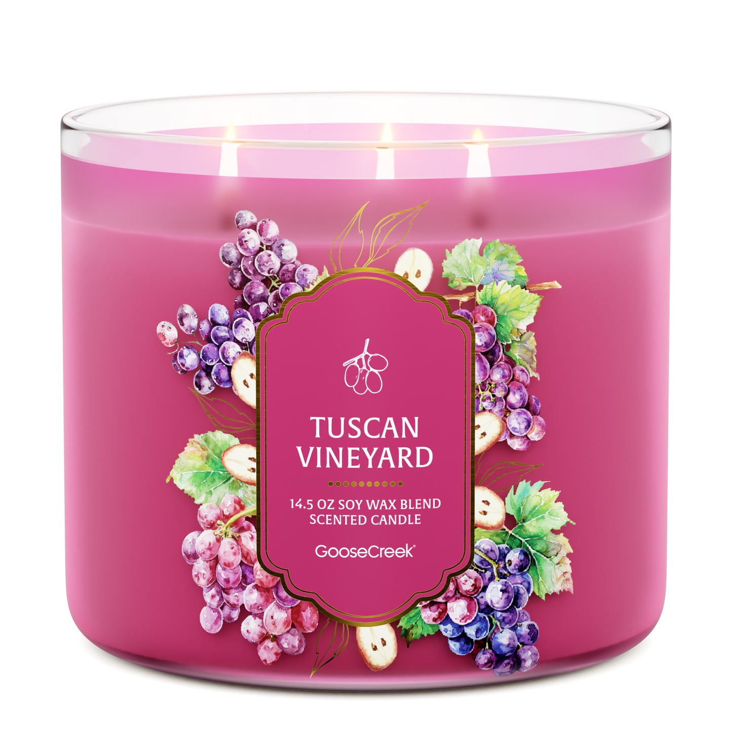 Tuscan Vineyard 3-Wick Candle