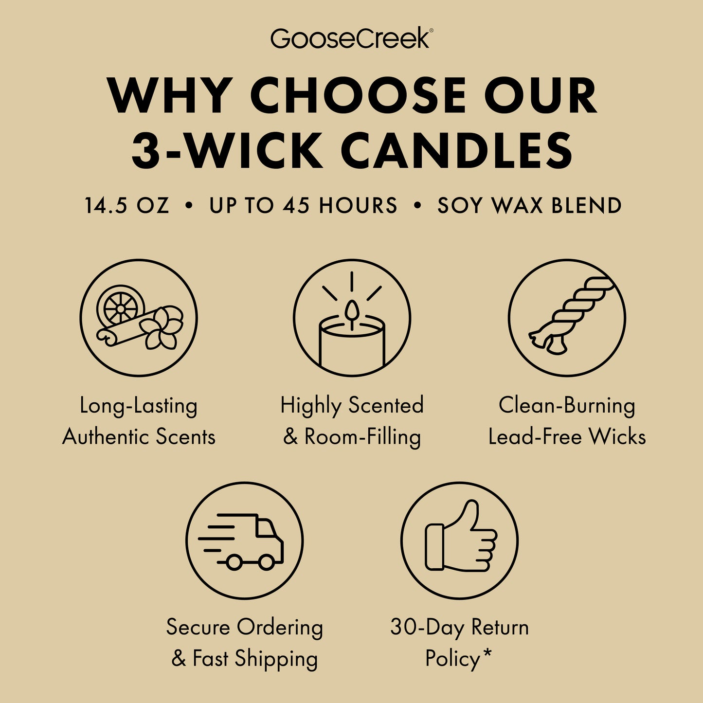 Vanilla Bean 3-Wick Candle