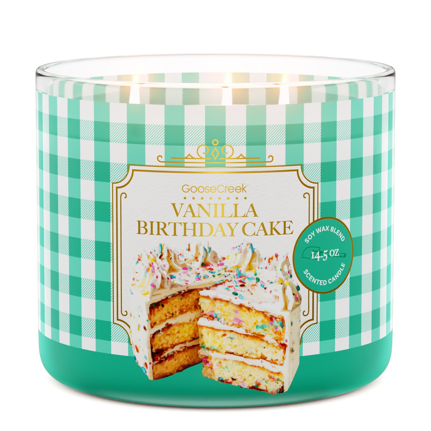 Vanilla Birthday Cake 3-Wick Candle
