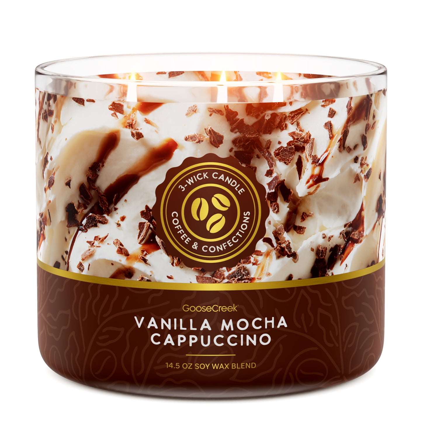 Vanilla Mocha Cappuccino 3-Wick Candle