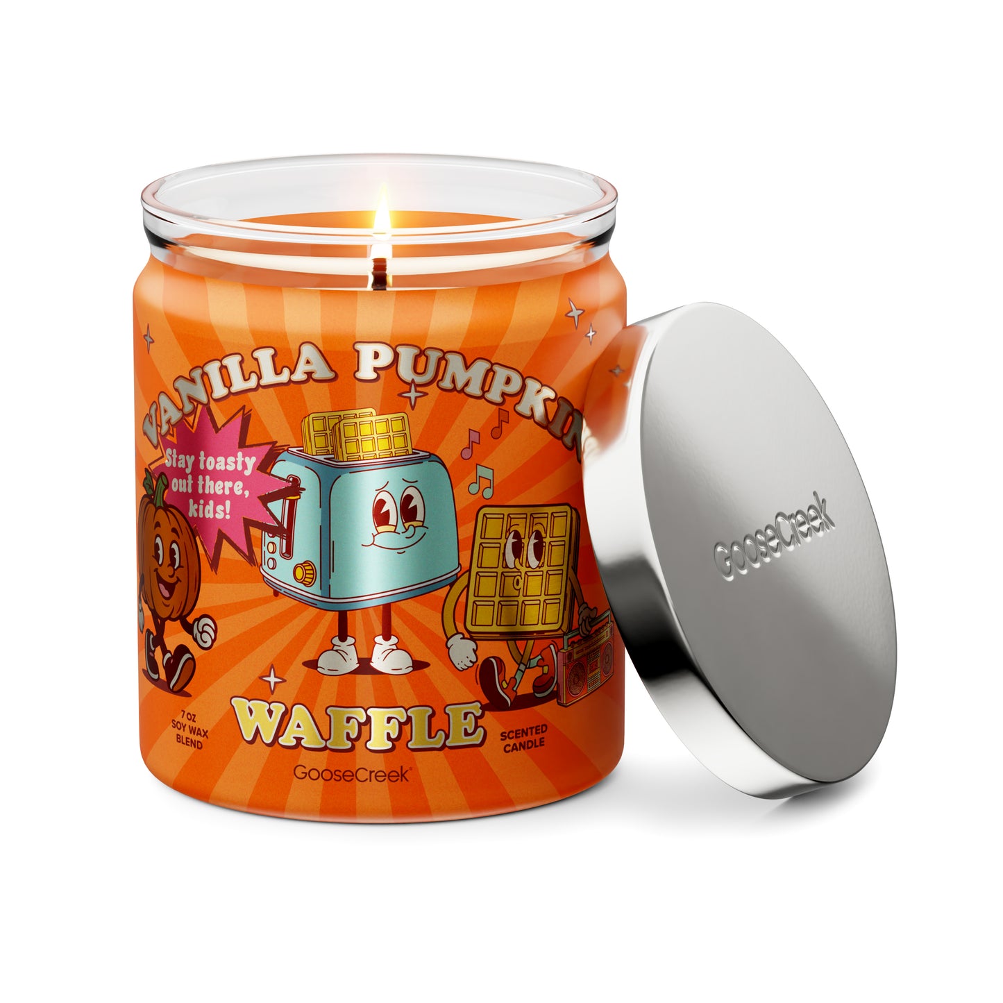 Vanilla Pumpkin Waffle 7oz Single Wick Candle