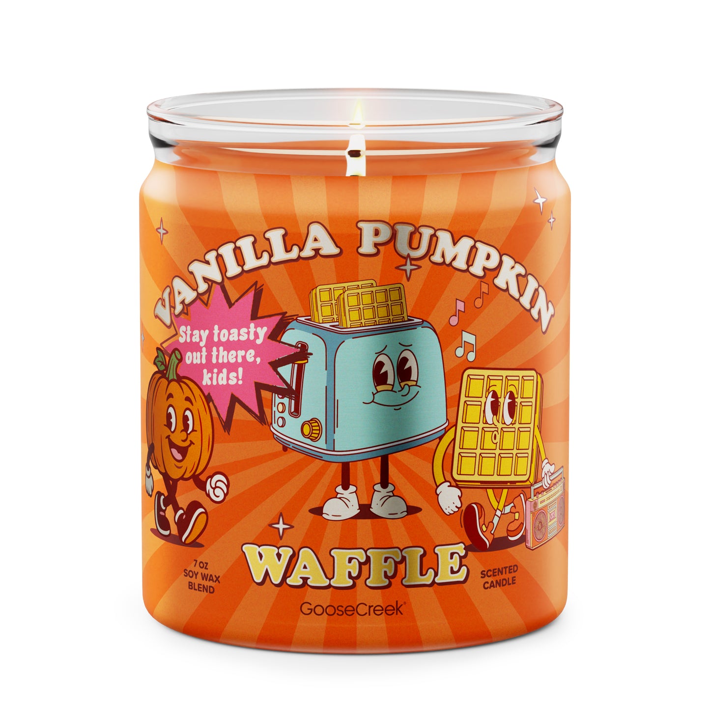 Vanilla Pumpkin Waffle 7oz Single Wick Candle
