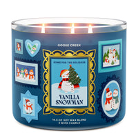 Vanilla Snowman 3-Wick Candle