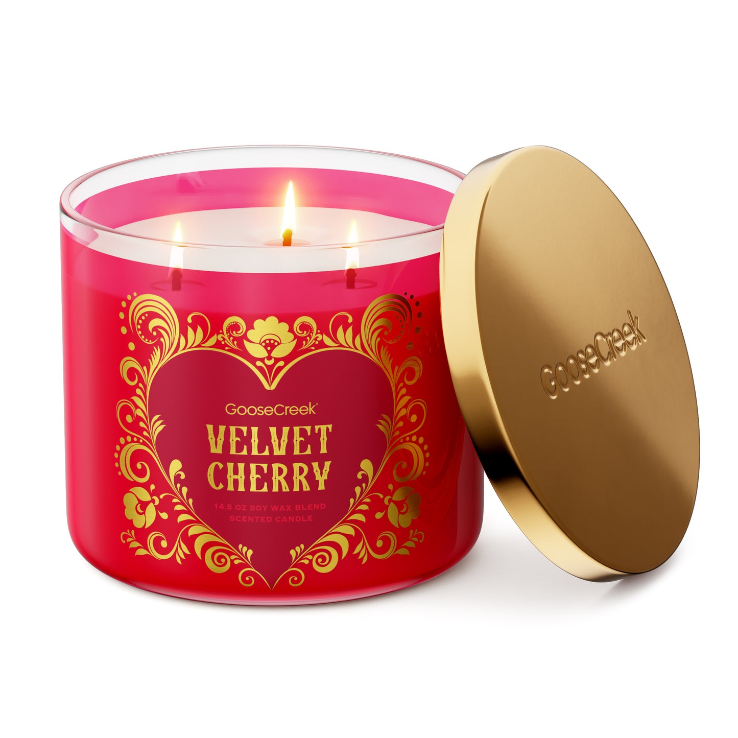 Velvet Cherry Large 3-Wick Candle