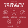 Load image into Gallery viewer, Velvet Cherry Large 3-Wick Candle
