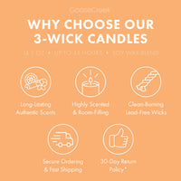 Volcanic Sunrise 3-Wick Candle