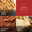 Load image into Gallery viewer, Warm Apple Pie 3-Wick Candle
