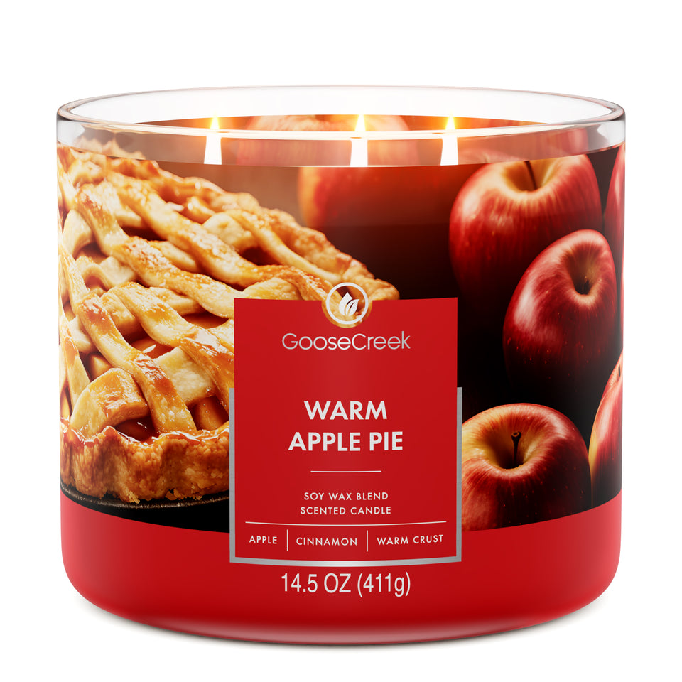 Warm Apple Pie 3-Wick Candle