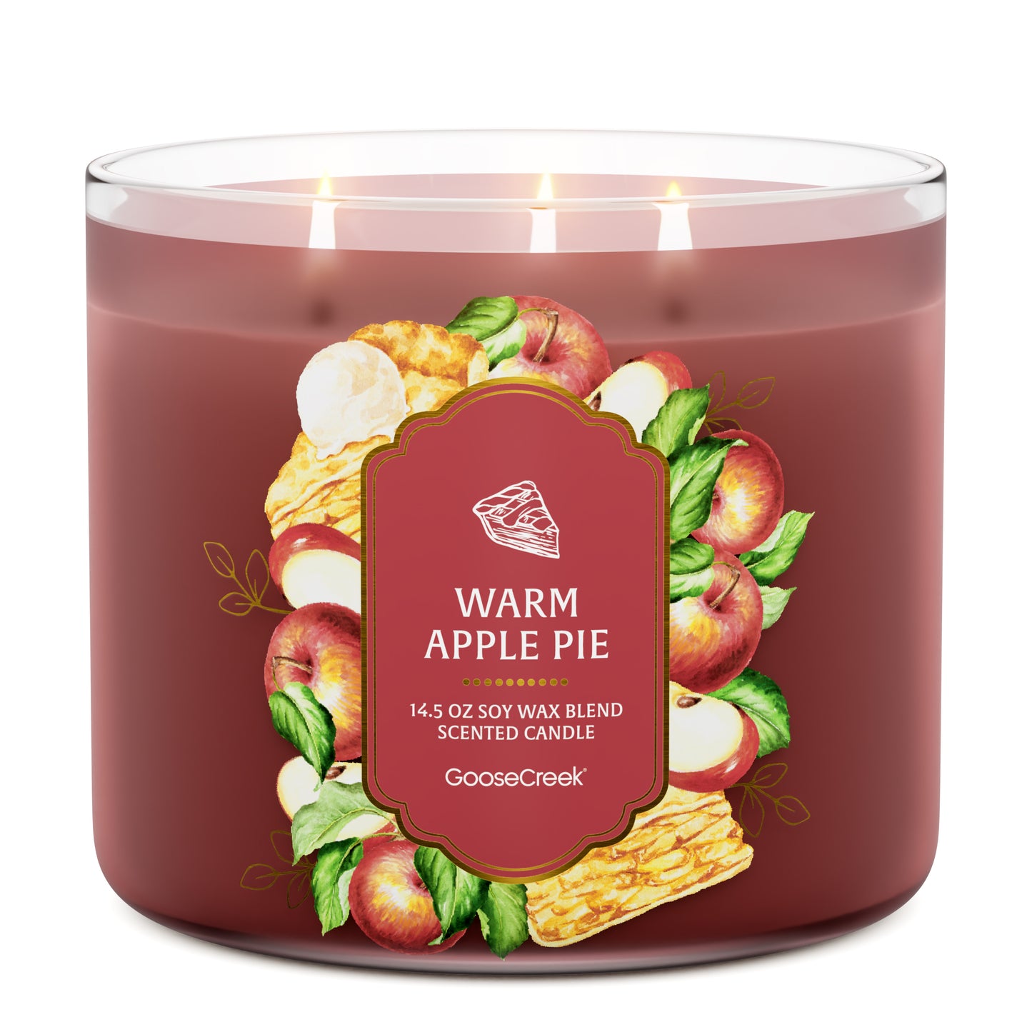 Warm Apple Pie 3-Wick Candle
