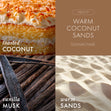 Load image into Gallery viewer, Warm Coconut Sands 3-Wick Candle
