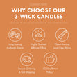 Load image into Gallery viewer, Warm Donut Sugar 3-Wick Candle

