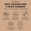 Load image into Gallery viewer, Warm Donut Sugar 3-Wick Candle
