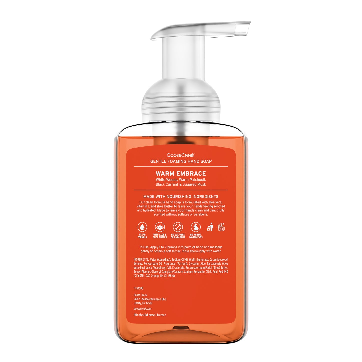 Warm Embrace Lush Foaming Hand Soap