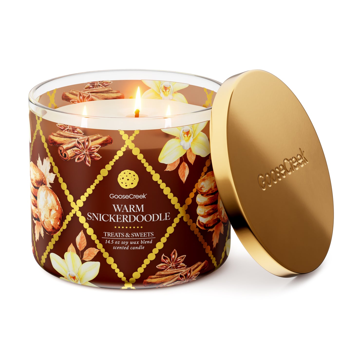 Warm Snickerdoodle 3-Wick Candle