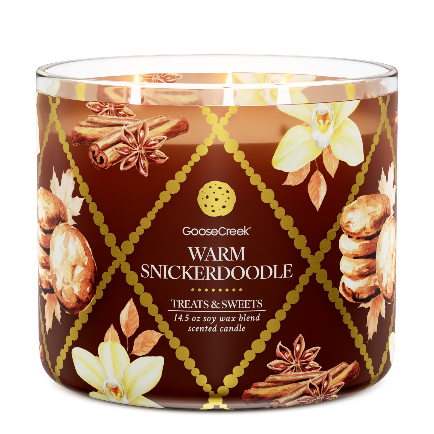 Warm Snickerdoodle 3-Wick Candle