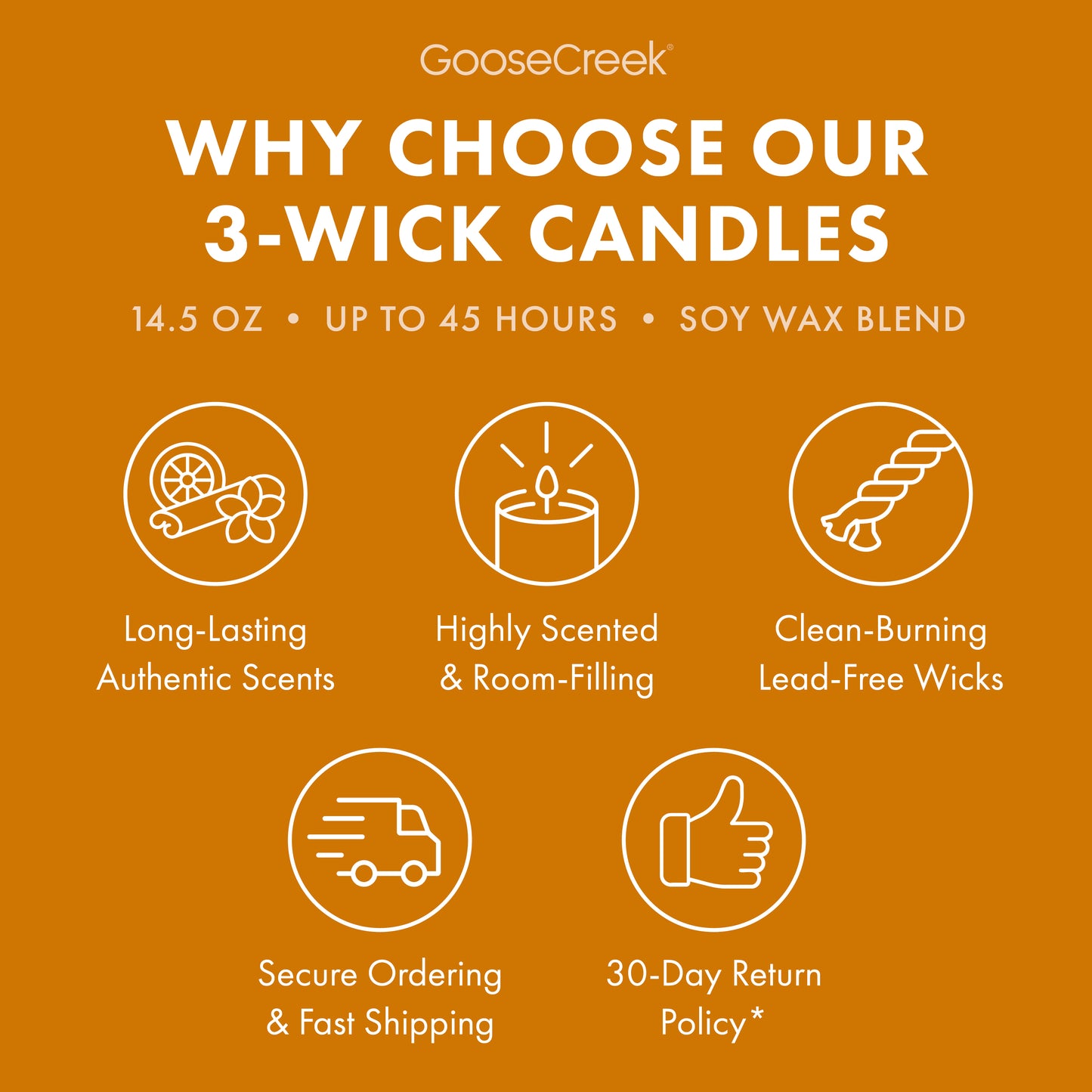 Warm Spice Cake 3-Wick Candle