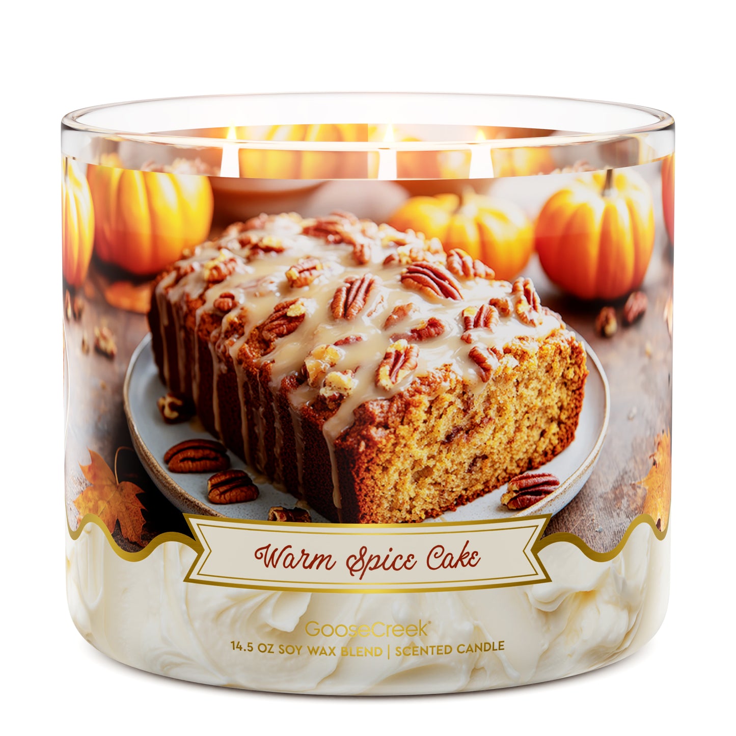 Warm Spice Cake 3-Wick Candle