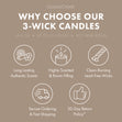 Load image into Gallery viewer, Warm &amp;amp; Welcome 3-Wick Candle
