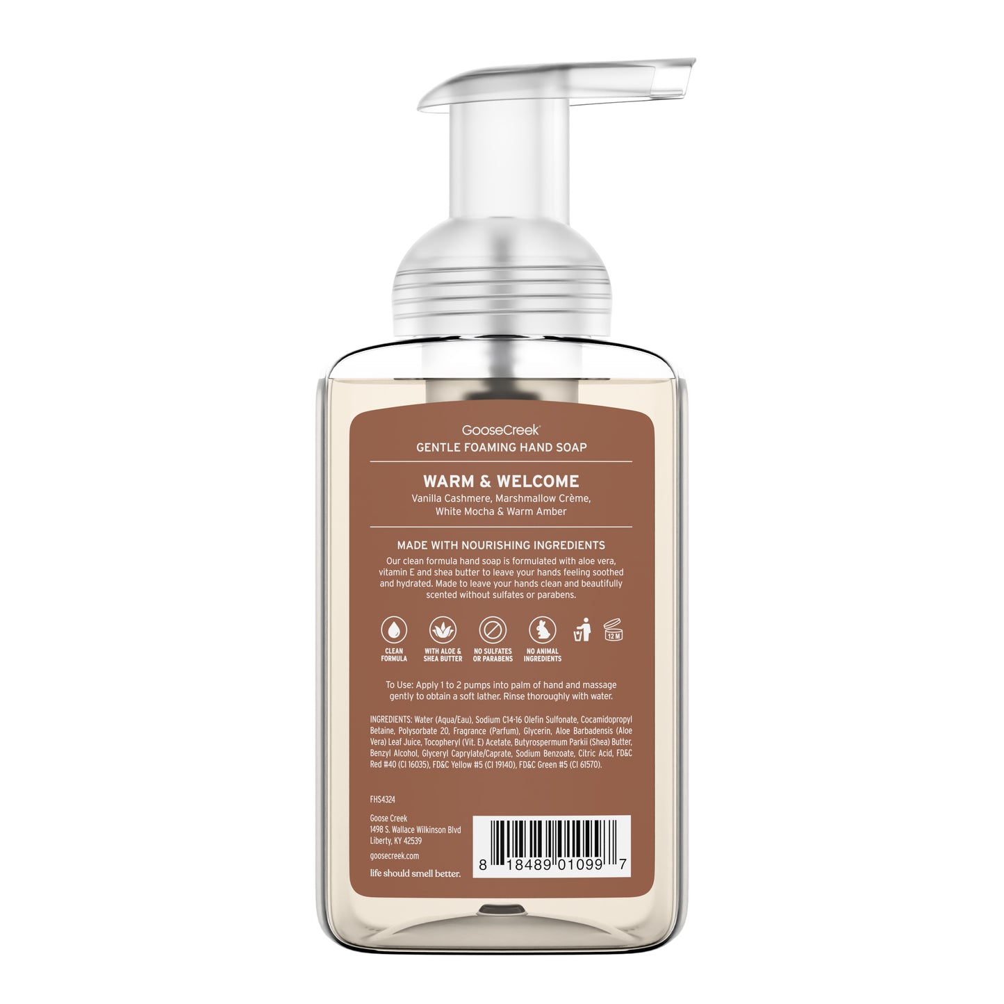 Warm & Welcome Foaming Hand Soap
