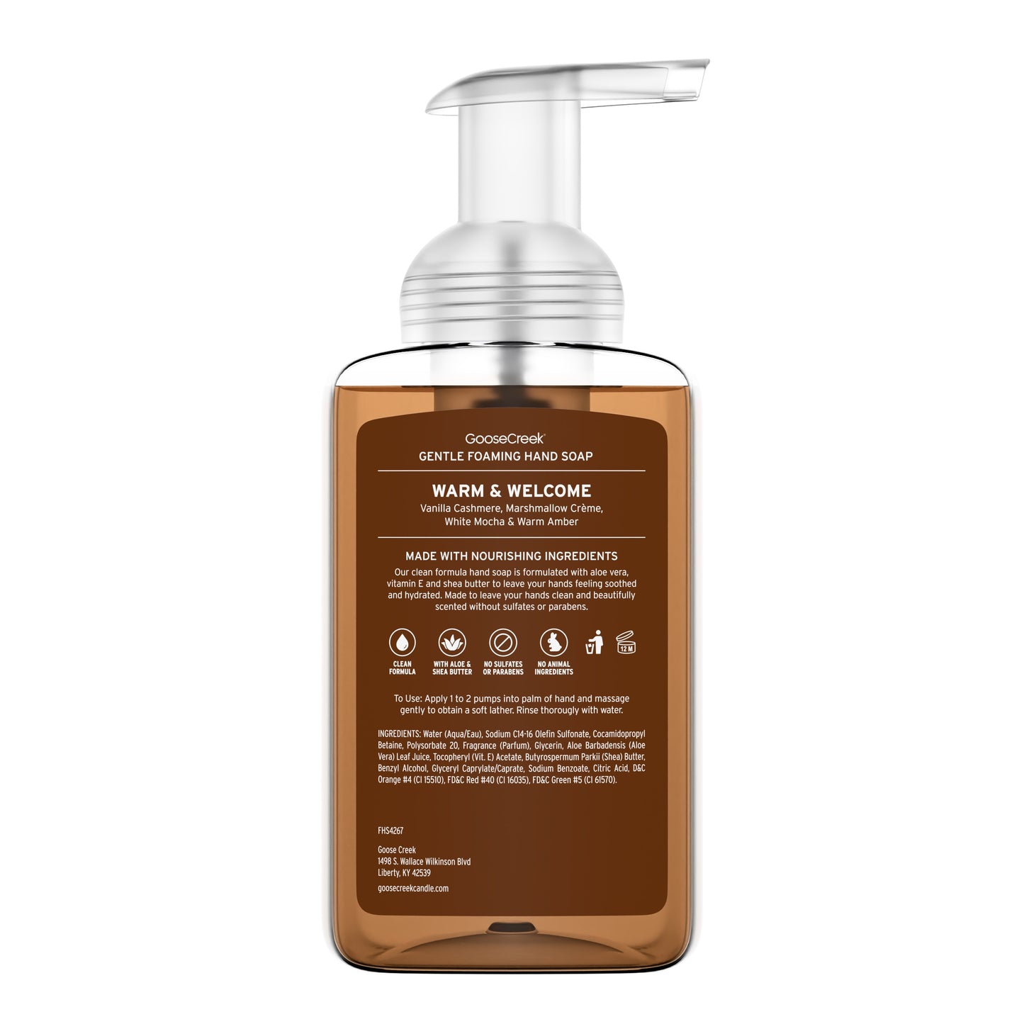 Warm & Welcome Lush Foaming Hand Soap