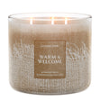 Load image into Gallery viewer, Warm &amp;amp; Welcome Odor Eliminating 3-Wick Candle
