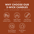 Load image into Gallery viewer, Warm &amp;amp; Welcome High Intensity 3-Wick 14.5oz Candle
