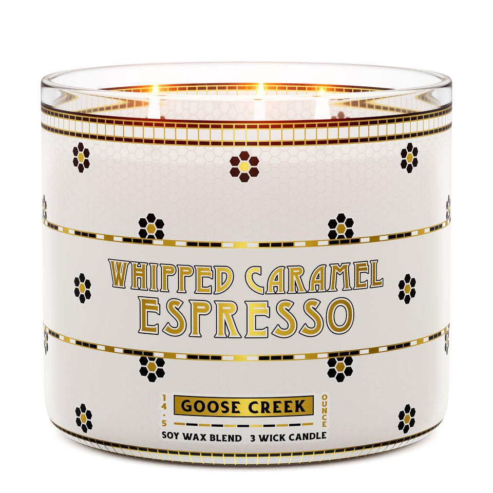 Whipped Caramel Espresso 3-Wick Candle