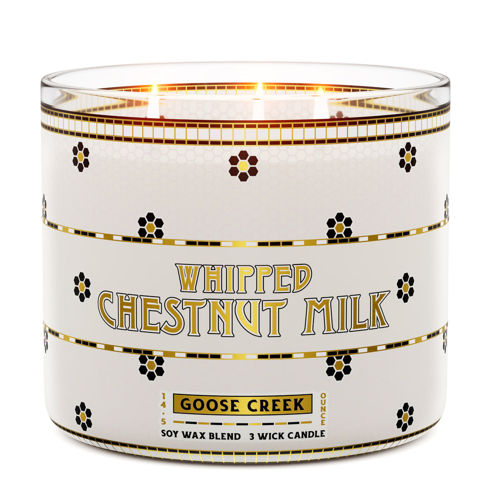 Whipped Chestnut Milk 3-Wick Candle