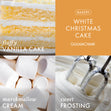 Load image into Gallery viewer, White Christmas Cake 3-Wick Candle
