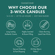 Load image into Gallery viewer, White Pine Lake 3-Wick Candle
