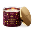 Load image into Gallery viewer, Wild Berries &amp;amp; Leaves 3-Wick Candle
