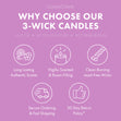 Load image into Gallery viewer, Wildberry Wisteria 3-Wick Candle
