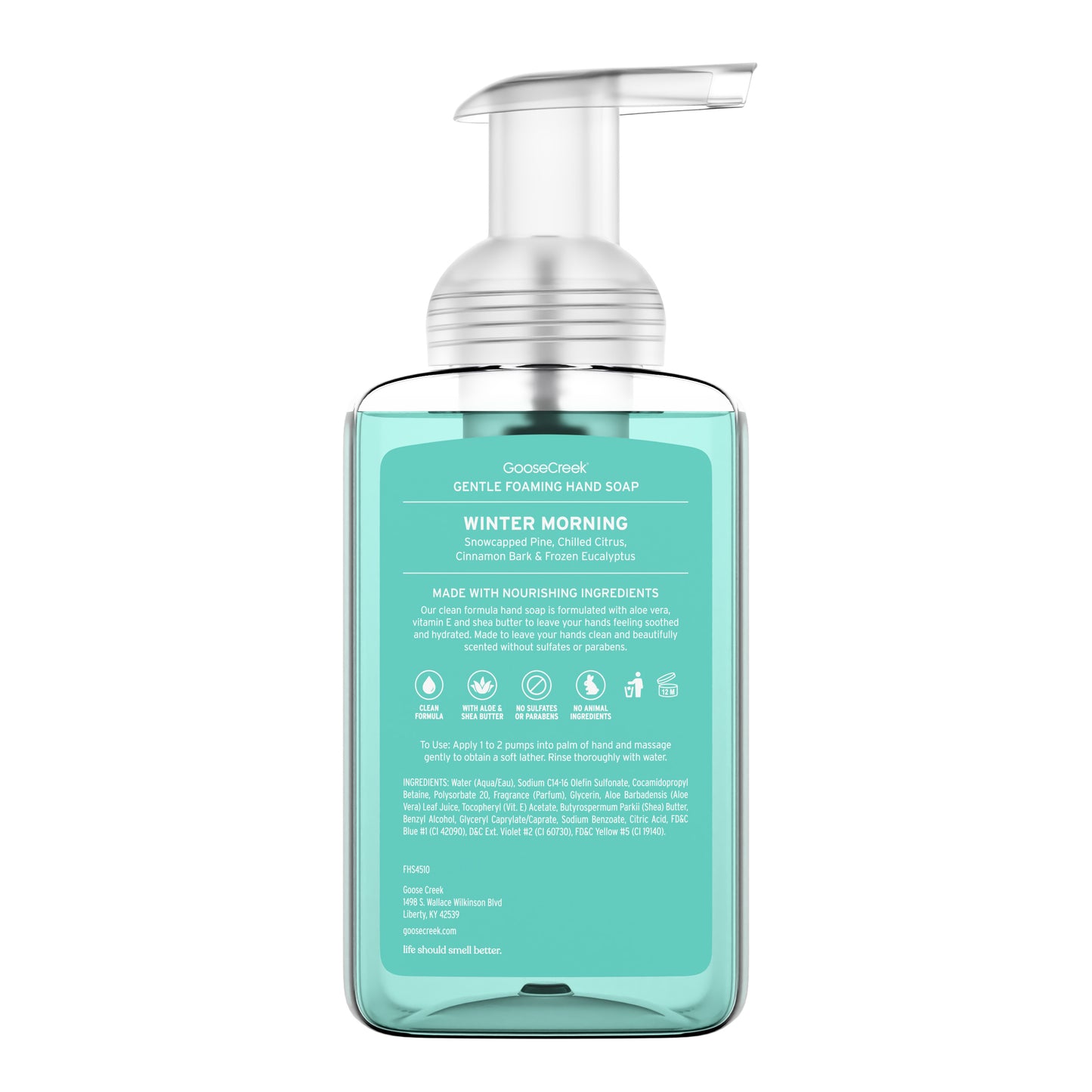 Winter Morning Lush Foaming Hand Soap