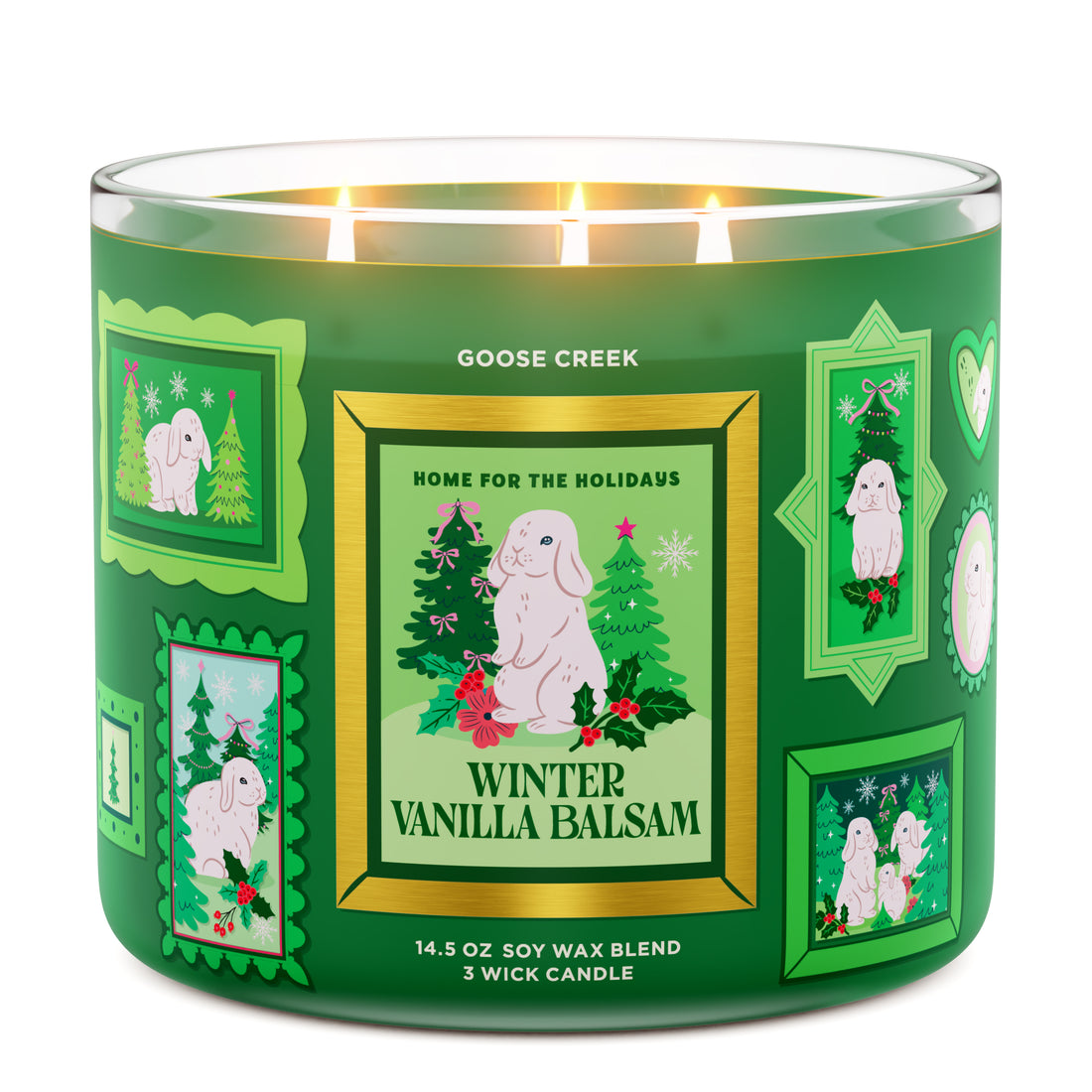 Winter Vanilla Balsam 3-Wick Candle