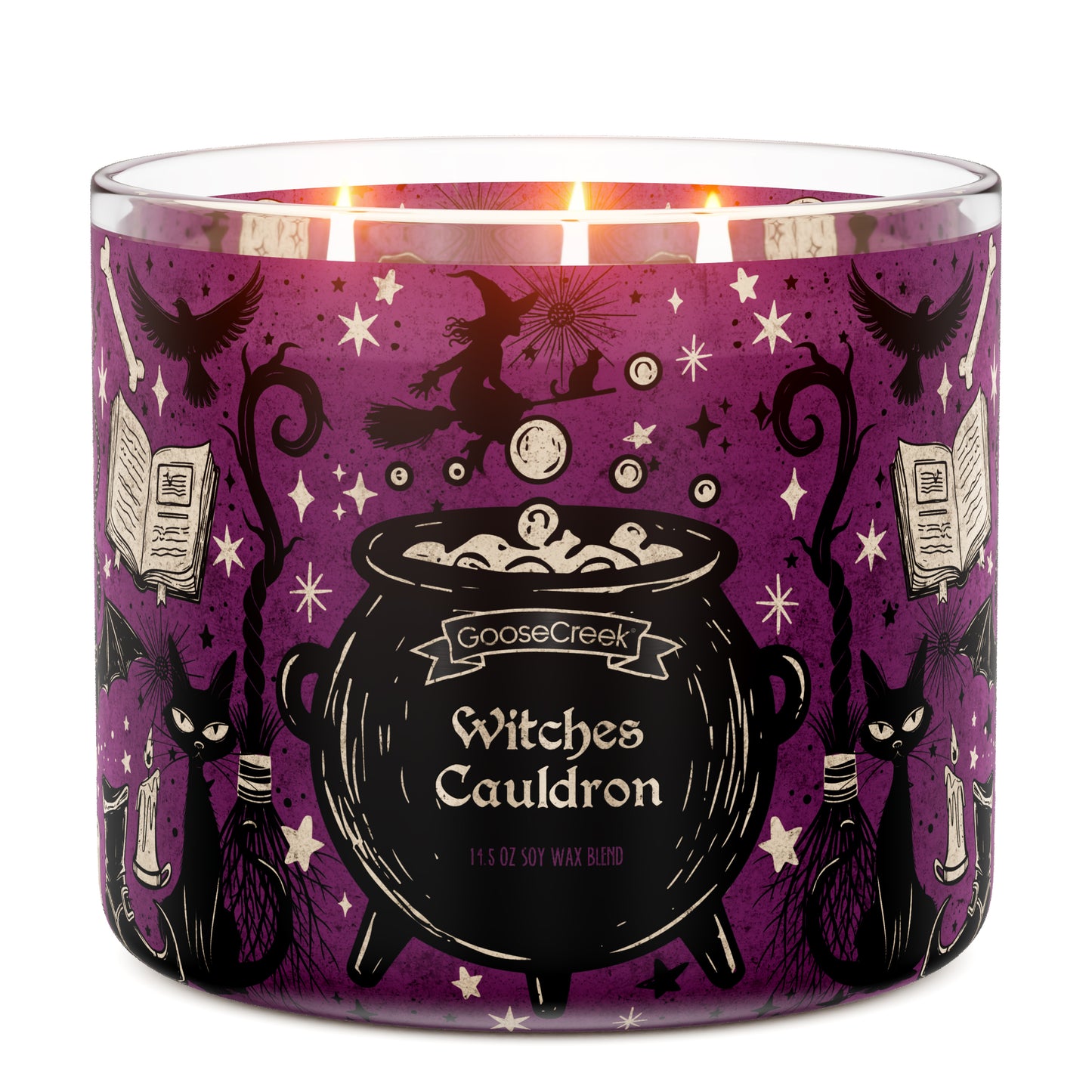 Witch's Cauldron 3-Wick Candle