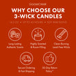 Load image into Gallery viewer, Woodland Cedar 3-Wick Candle
